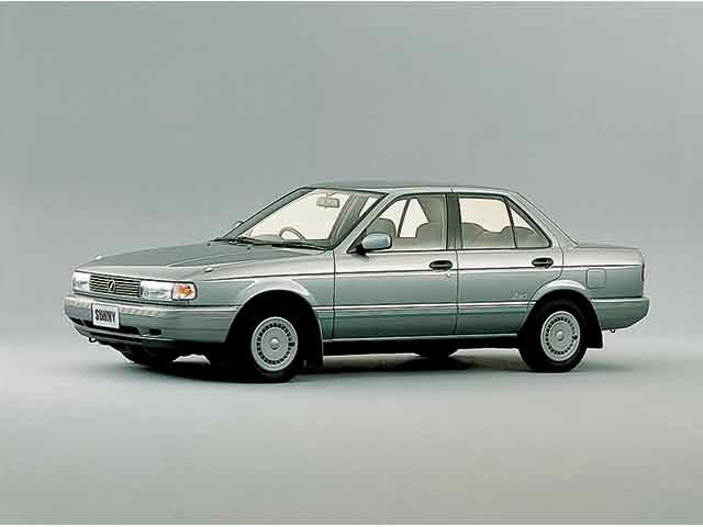 日産 サニー 1.5 スーパーサルーン 4WD 4AT (定員:5人)(1990年01月 ...