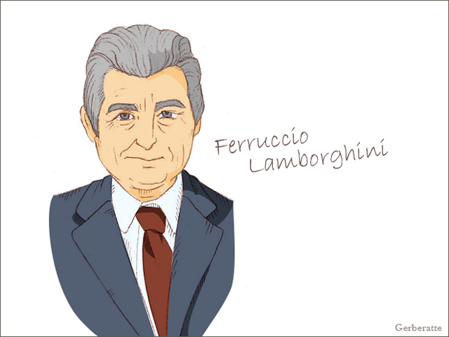 ▲ミウラやカウンタックなどの歴史的な名車を生み、日本でのスーパーカーブームの立役者であるランボルギーニ。創設者であるフェルッチオ・ランボルギーニは1916年4月28日に生まれました。幼少時代から機械好きで退役後にトラクターの製造工場を設立。その後1963年にLamborghini Automobiliを設立し、多くの名車を世に送りだしました