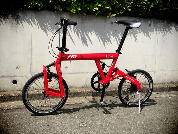 ▲筆者が過日購入した折りたたみ自転車。約15万円でも「激安だ！」という筆者だが、そのココロは？