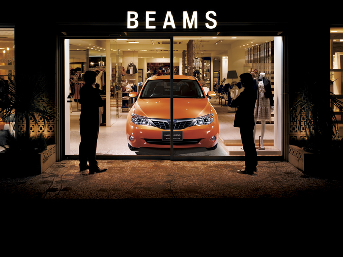 ▲スバル インプレッサハッチバックと、ファッションブランド『BEAMS』がコラボしたモデル「インプレッサハッチバック ビームスエディション」