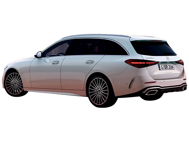 メルセデス・ベンツCクラスワゴンの後方外観