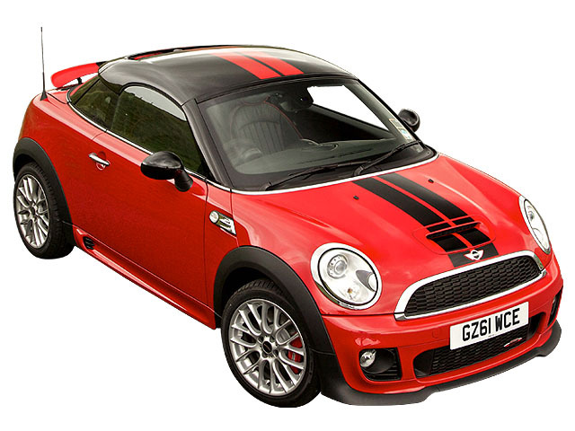 ミニミニクーペのタイヤ交換を考えています。ミニミニクーペのタイヤサイズとインチサイズを教えてください。ミニミニクーペでインチアップするなら何インチがオススメですか。