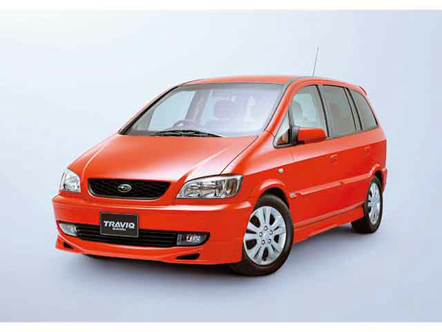 スバルトラヴィックのタイヤの溝が減ってきたので交換しようと思っています。スバルトラヴィックのタイヤサイズとインチサイズを教えてください。スバルトラヴィックの場合、夏用のタイヤでインチアップするとしたら何インチがオススメですか。