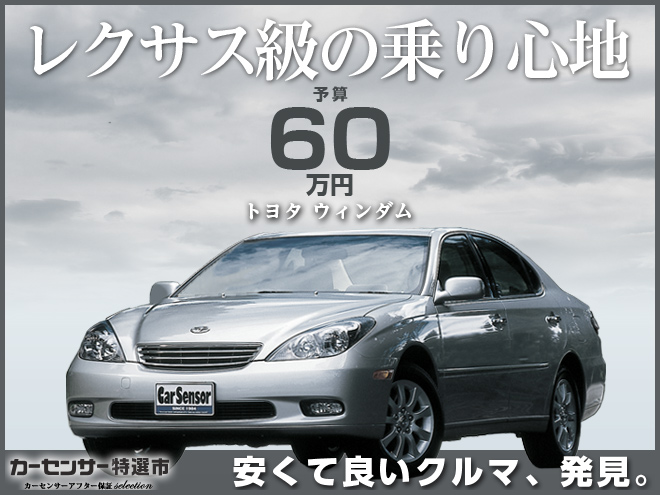 レクサス並 の高級セダンが60万円 特選車 日刊カーセンサー