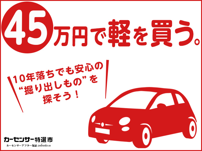 あえて10年落ちを狙って バリモン 軽自動車を45万円で手に入れる 特選車 日刊カーセンサー