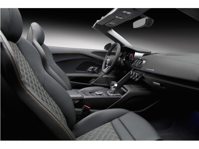 ▲新型Audi R8 Spyder Interior