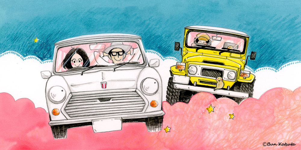 かわいいクルマを描きたくて 漫画 マリーマリーマリー 制作秘話 In My Life Carsensor In My Life 送りたい毎日から考える クルマ選び
