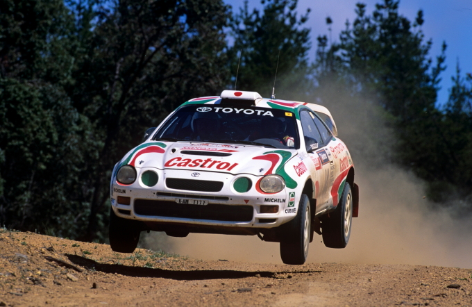 ▲6代目セリカは、WRC グループA時代にトヨタが投入した最後のモデルとなった