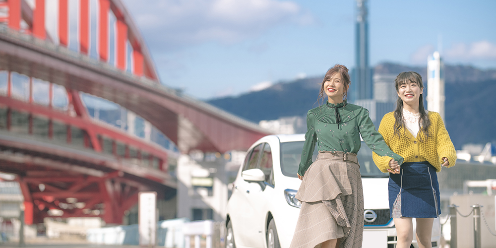 Nmb48谷川愛梨が川上千尋と神戸へ 仲良しドライブに密着 In My Life Carsensor In My Life 送りたい毎日から考える クルマ選び