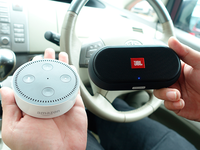 Bluetooth拡声器　車載