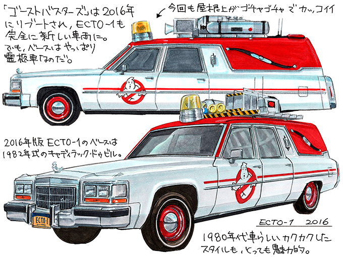 図説で愛でる劇中車 第3回】キャデラックで幽霊退治！ ゴースト