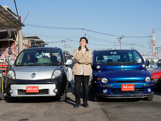 何この車!? ルノー カングービボップ&フィアット ムルティプラを見