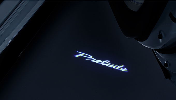 新型プレリュードのパターンプロジェクター