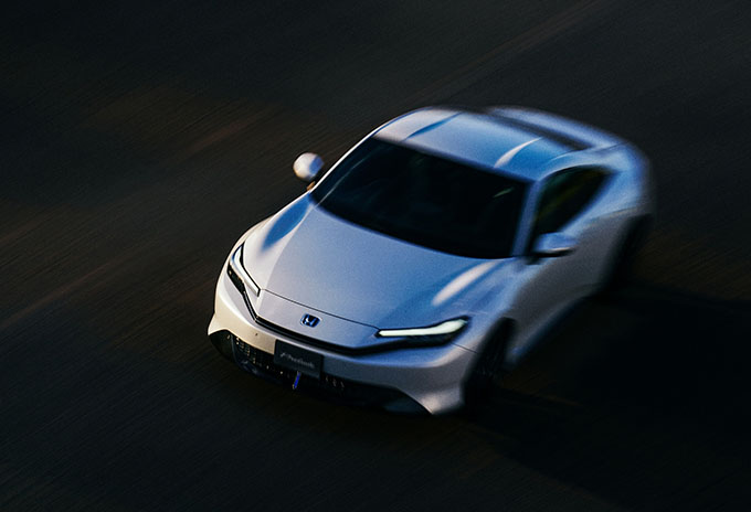 新型プレリュードのドライブイメージ