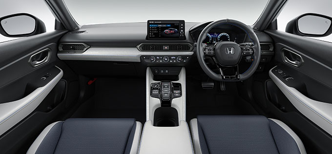 新型プレリュードのインテリア