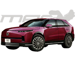 ▲薄型ヘッドランプやグリルレスマスク、傾斜したバックウインドウが用いられて、エレガントなクーペSUVに仕立てられるアヴァンシア。オデッセイ同様、中国から輸入販売される