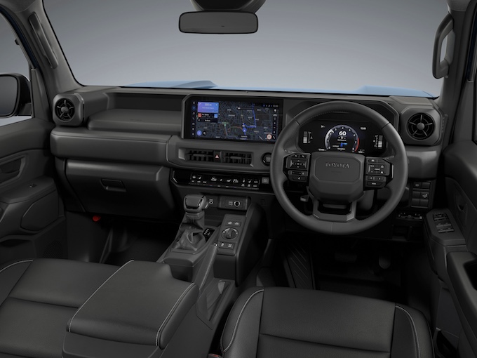 ランドクルーザーFJのインパネ