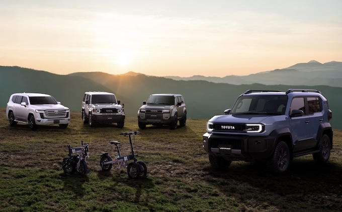 ランドクルーザーFJのサイズ感