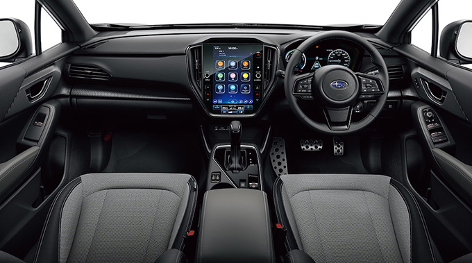 クロストレックの運転席まわり