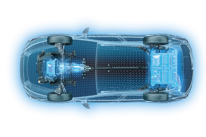 クロストレックのストロングハイブリッドシステム