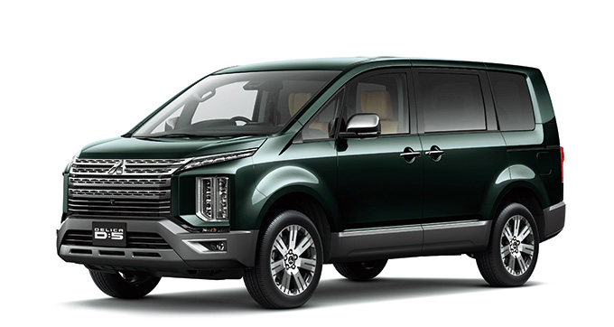 中期型デリカD:5のPグレードの装備イメージ