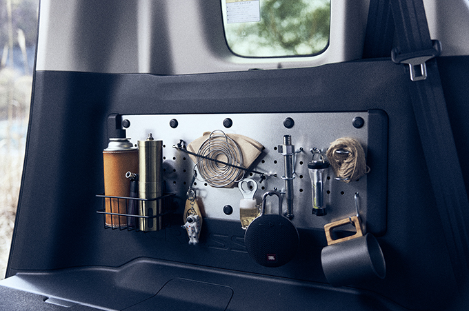 3代目フリードのユーティリティサイドパネル