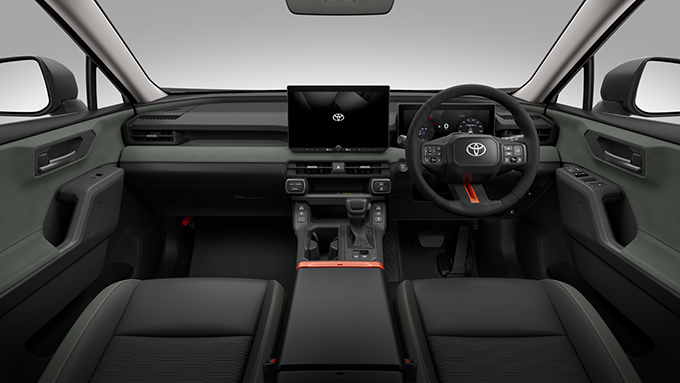 RAV4のインテリア