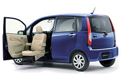 ステラ　ウイングシート（リフトタイプ）