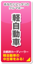 あなたにピッタリのクルマは… 軽自動車